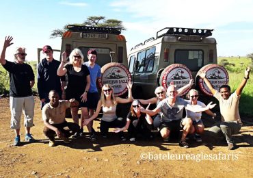 Happy Clients on a Group Safari