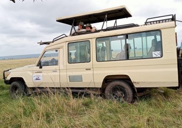 Game drive on a 4x4 Land cruiser
