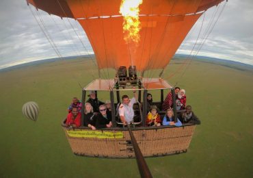 Hot air balloon-safari